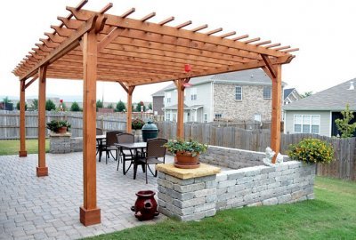 Wooden Garden Pergolas