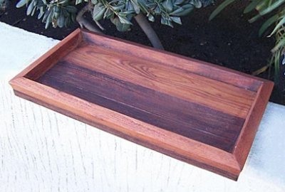 Wooden Water Trays