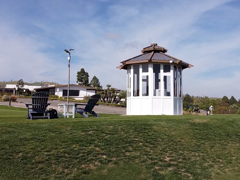 A Custom Gazebo On Par With A Championship Golf Course