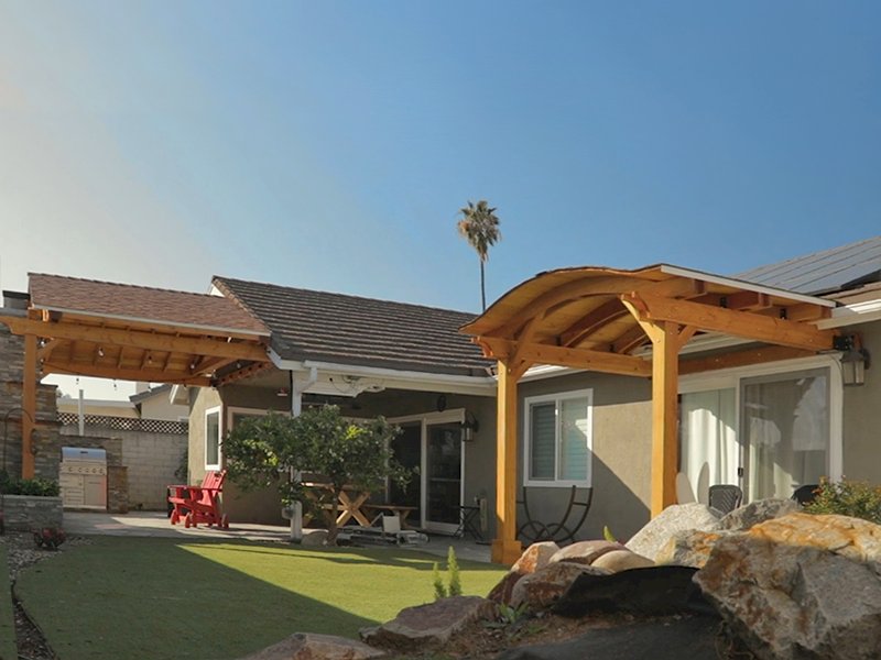 A Tale of Two Porch Pavilions.