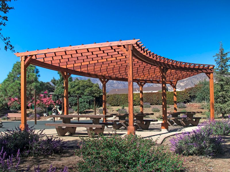 Fan Shaped Corner Pergola Kit