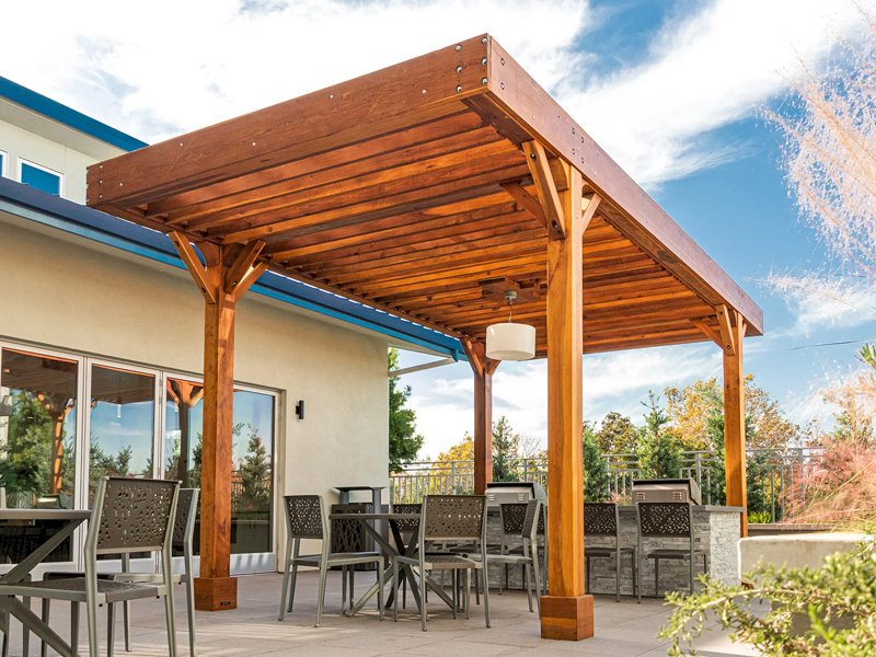 The Silverado Modern Pergola