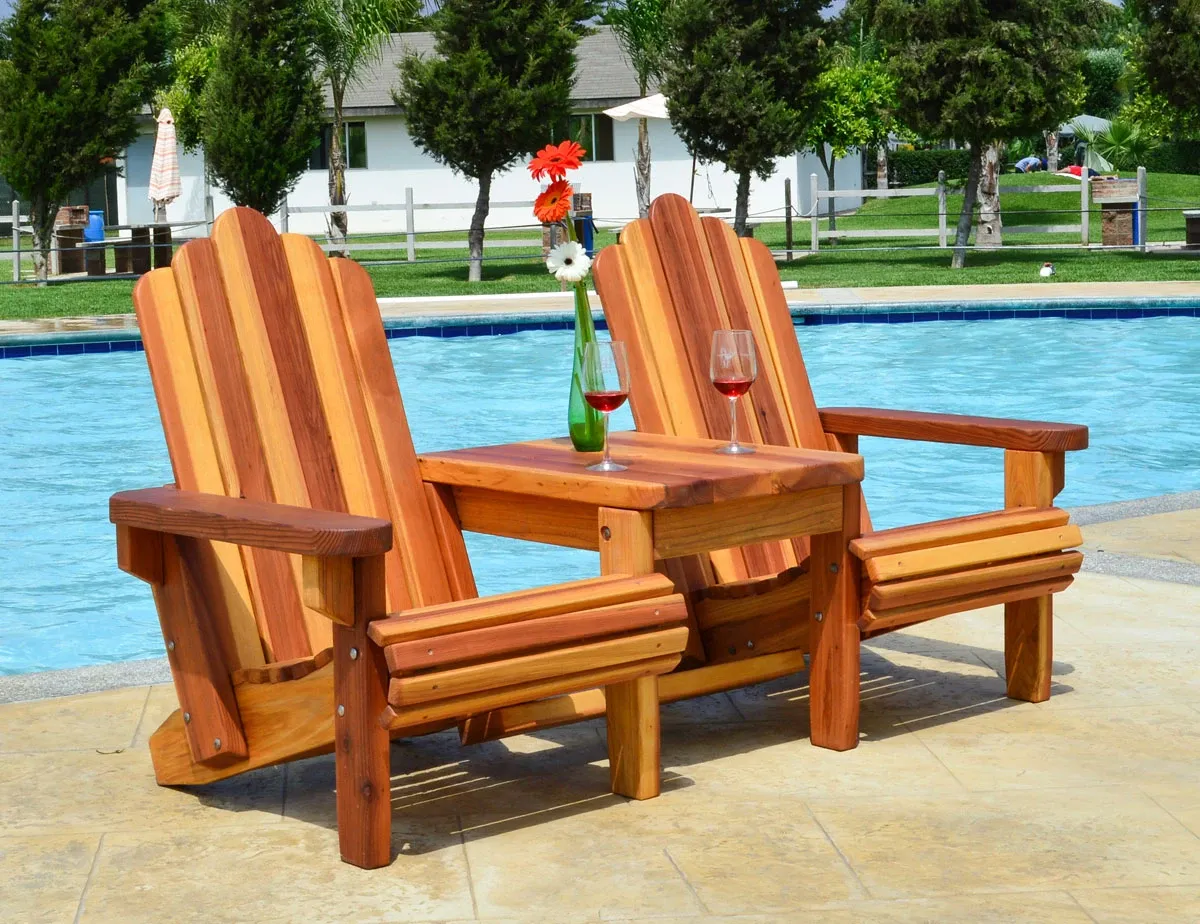Adirondack Vignette Settee