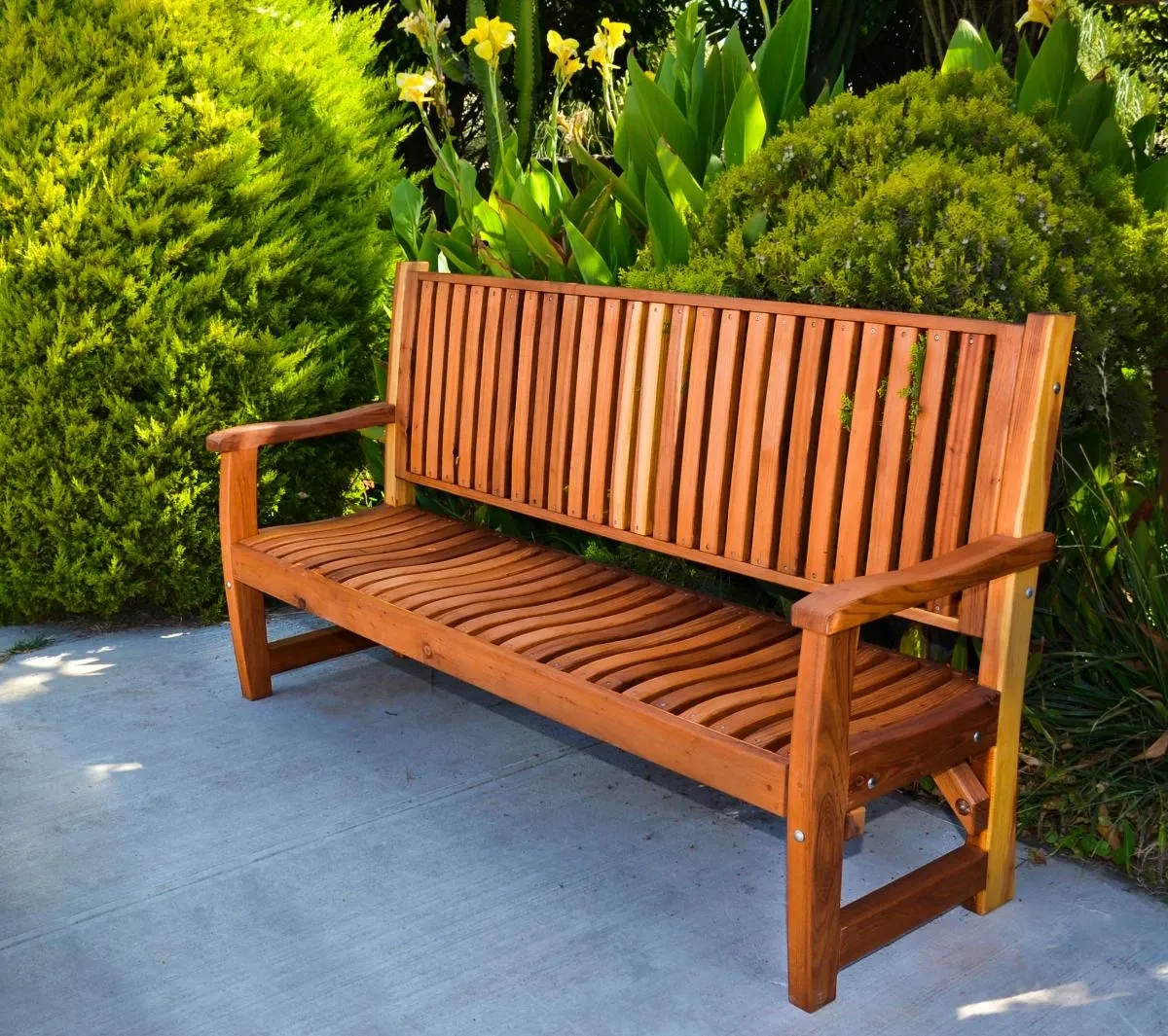 Ruth Wooden Bench
