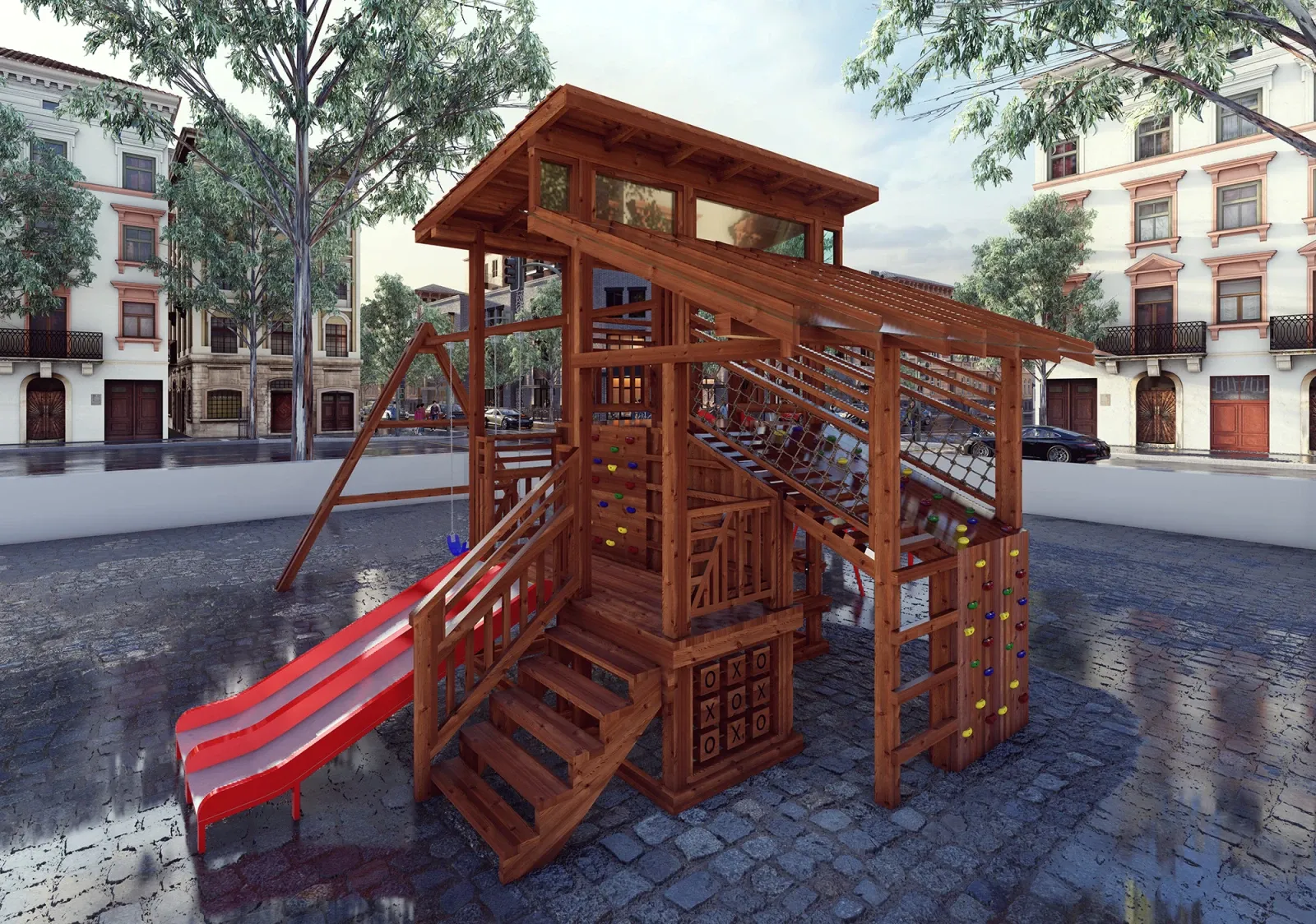Fort Jungle Gym