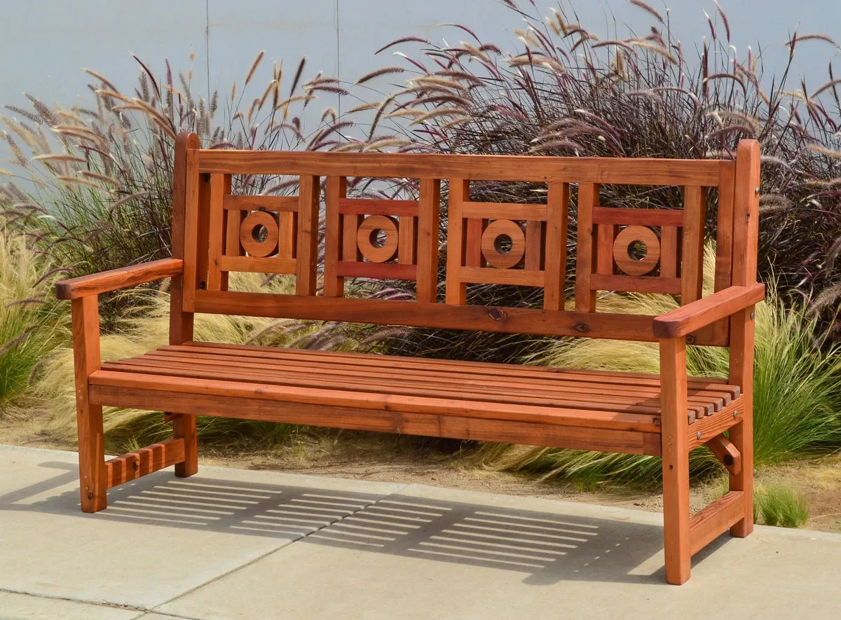 Caneel Bay Garden Bench