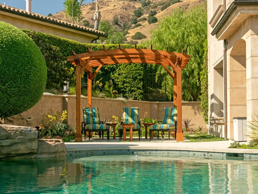 Arched Open Sky Pergolas