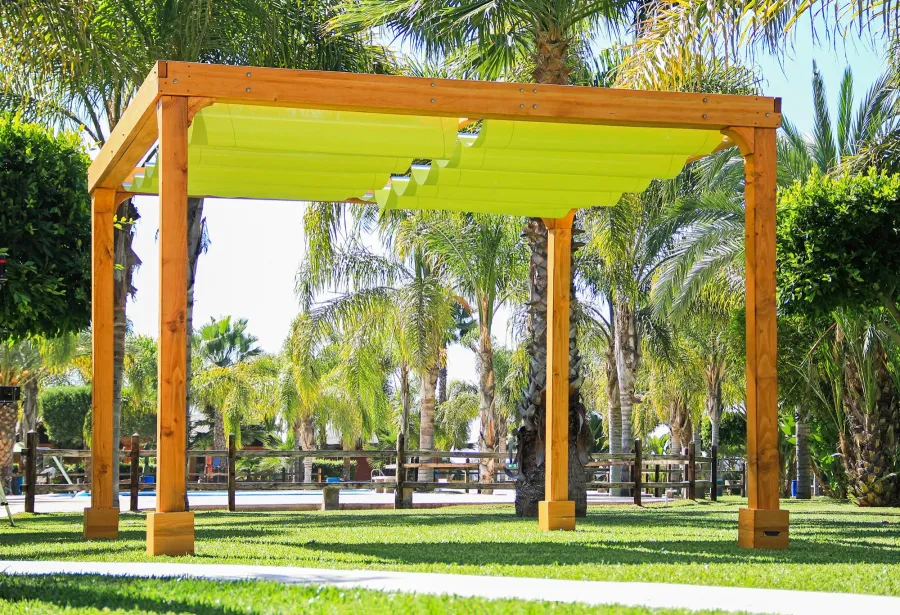 Retractable Canopy Pergola