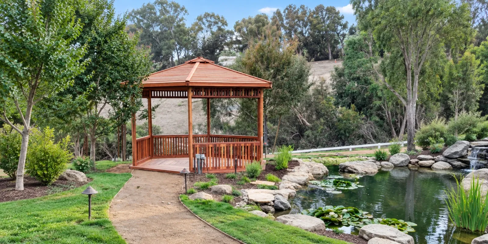 Hexagonal Retreat Pavilion