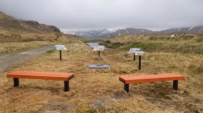 VA Wooden Benches in Alaska Maritime National Refuge