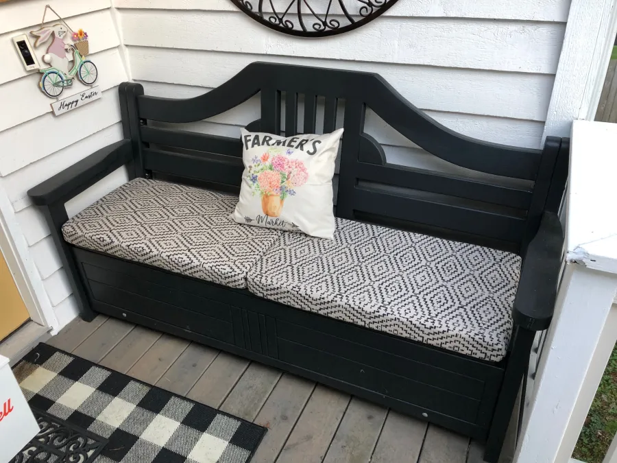 Benches at the home of Chris H