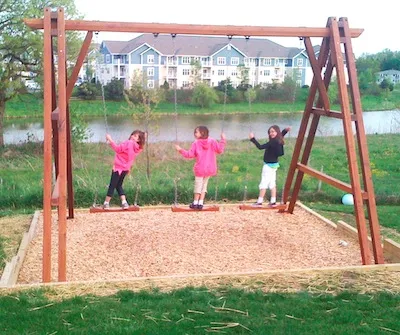 Swings & Gliders at the home of Check w