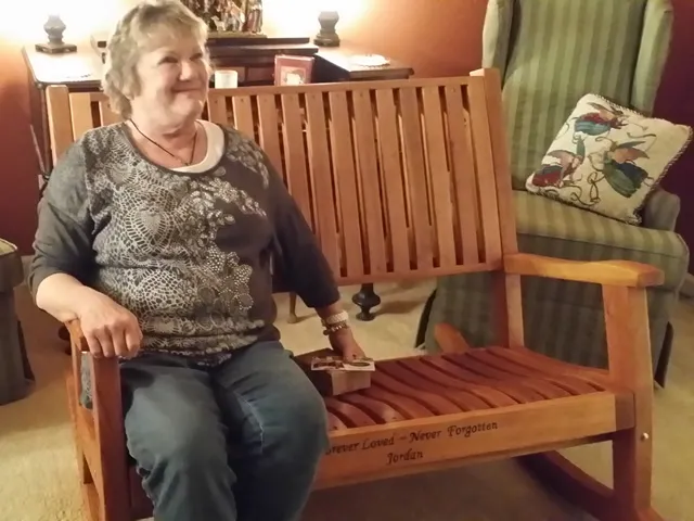 Benches at the home of Terri