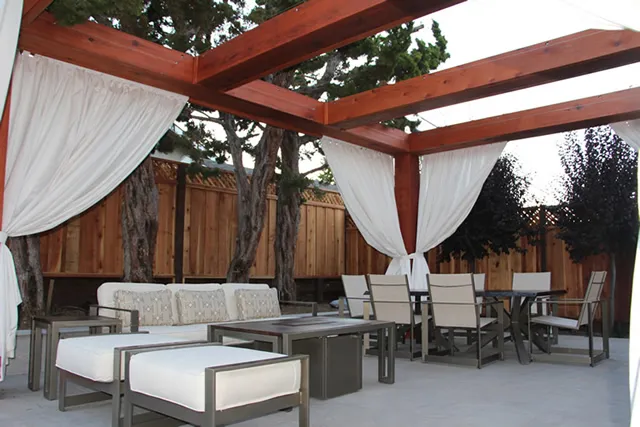 Pergolas at the home of Elba L, San Jose, CA