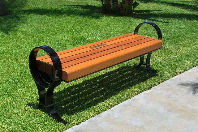 Benches at the home of Janet W, San Diego, CA