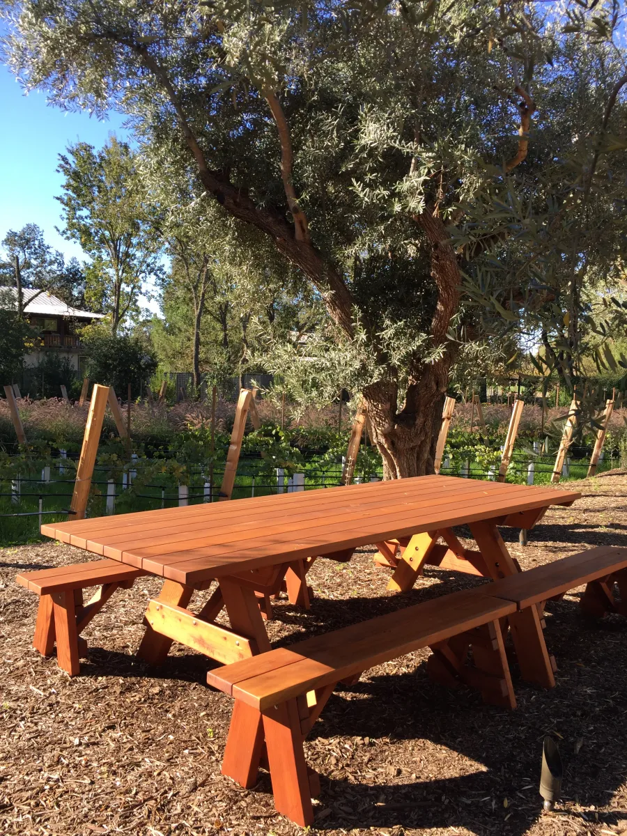 Tables at the home of Heidi W, SONOMA CA