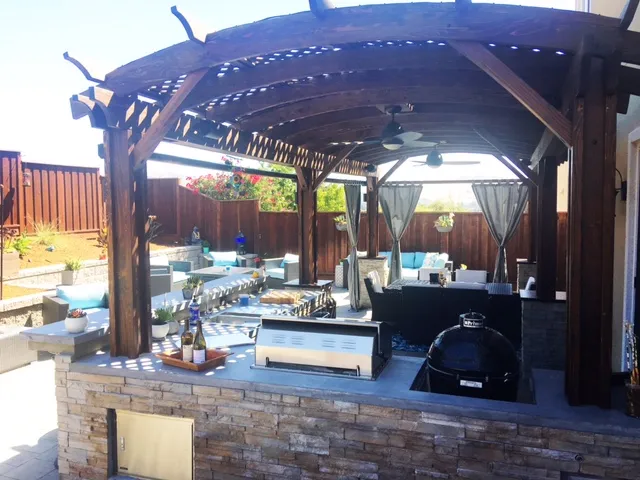 Custom Structures at the home of David J, San Jose, CA