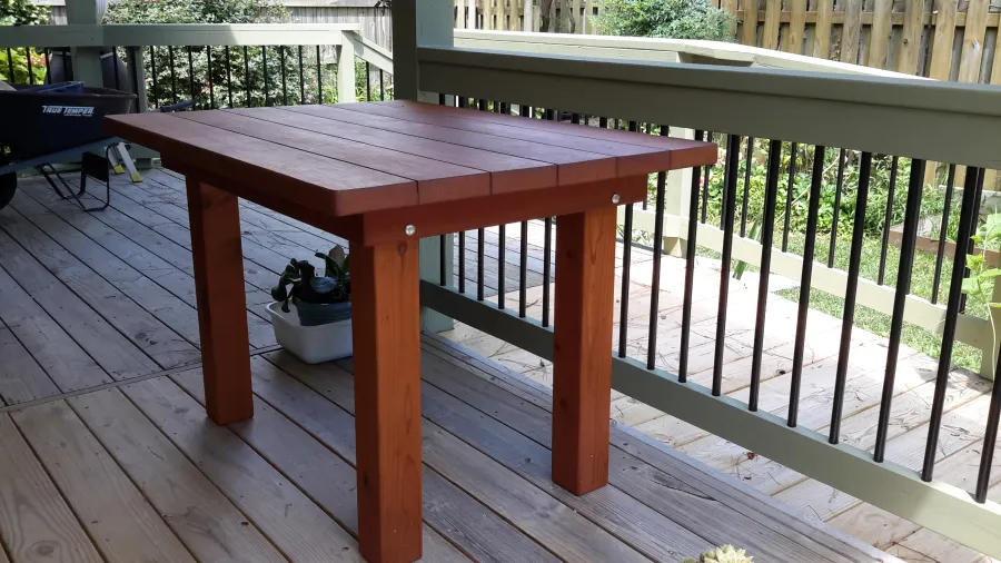 Tables at the home of Lisa M, Virginia Beach, VA