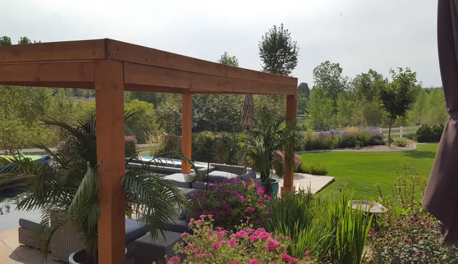 Pergolas at the home of Dana P, Lakewood, CO