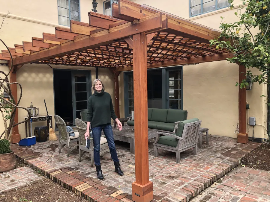 Custom Structures at the home of Don W, Palo Alto, CA