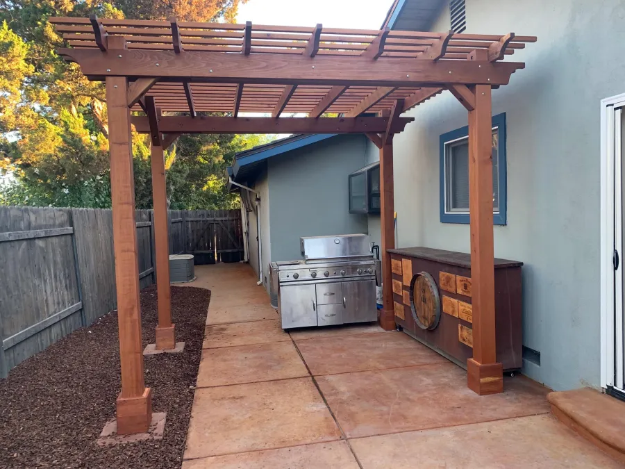 Custom Structures at the home of Charles L, Davis, CA