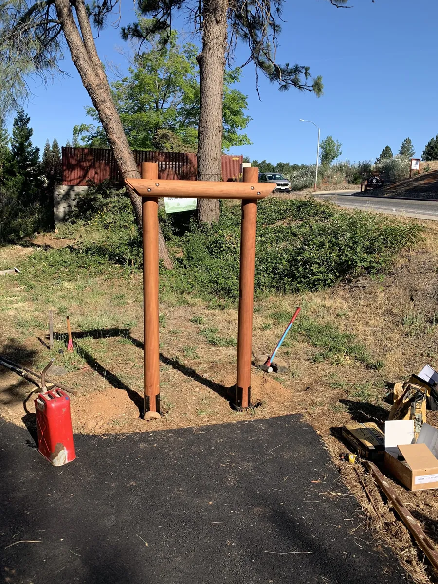 Custom Structures at the home of Shaun C, Grass Valley, CA