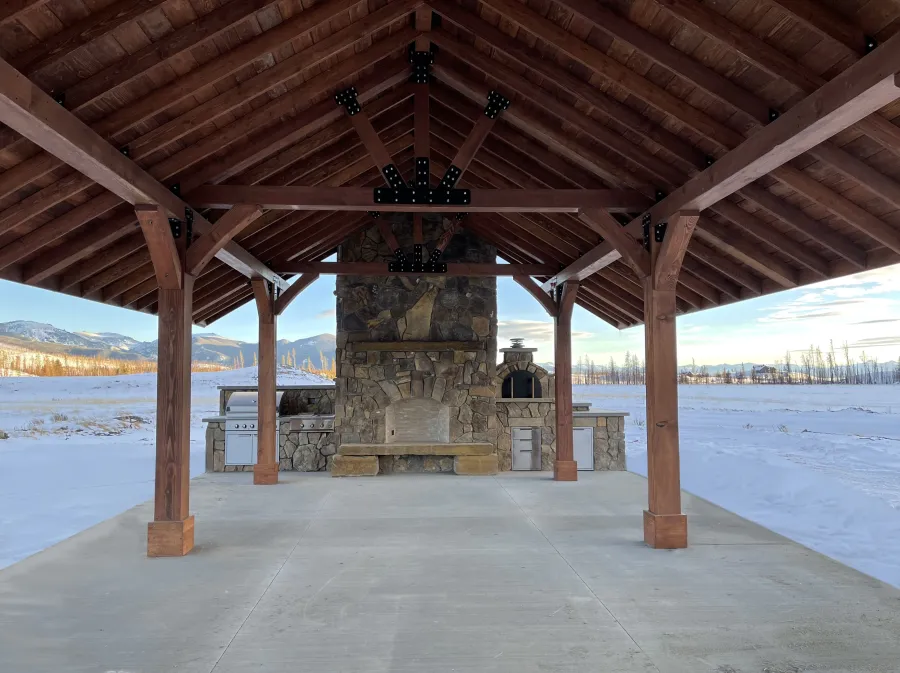 Custom Structures at the home of Glenn H, Grand Lake, CO