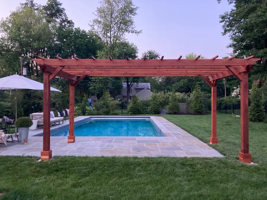 Pergolas at the home of Sam, Greenville, DE