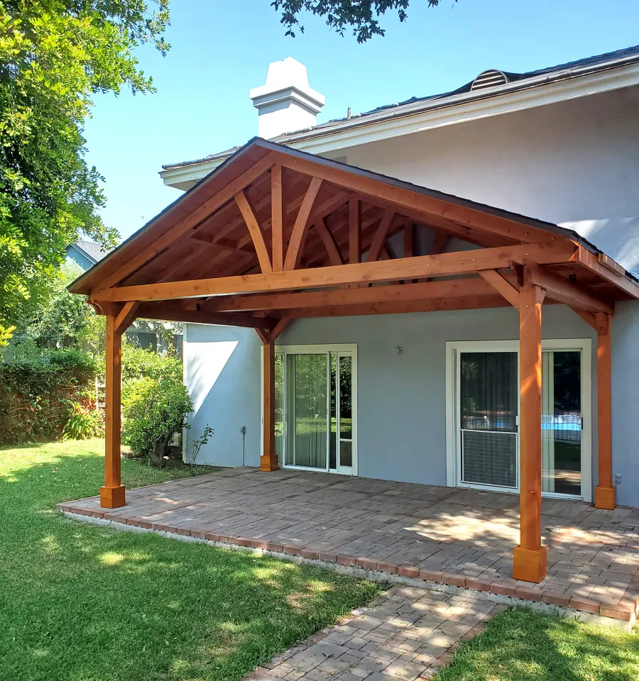 Pavilions at the home of Larry R, Pasadena, CA
