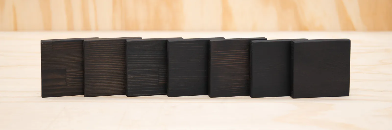 Black Stain on the 7 wood grades