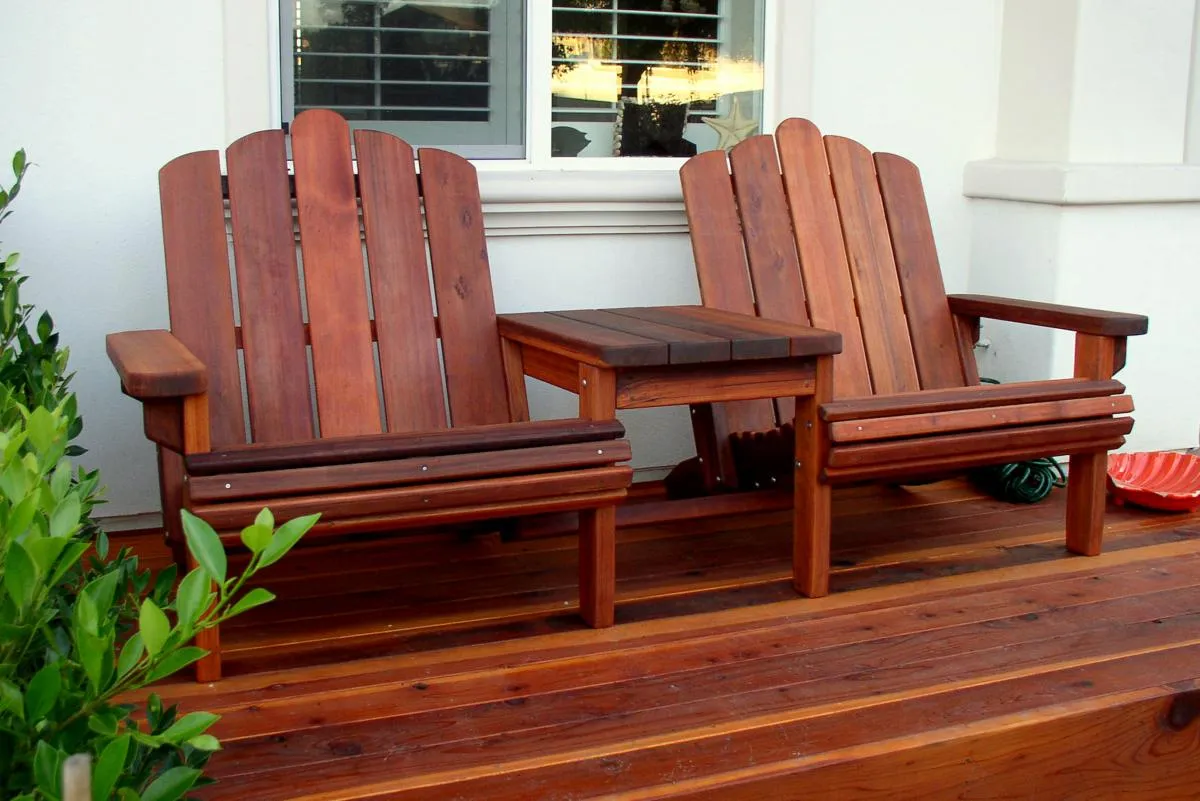 Adirondack Vignette Settee