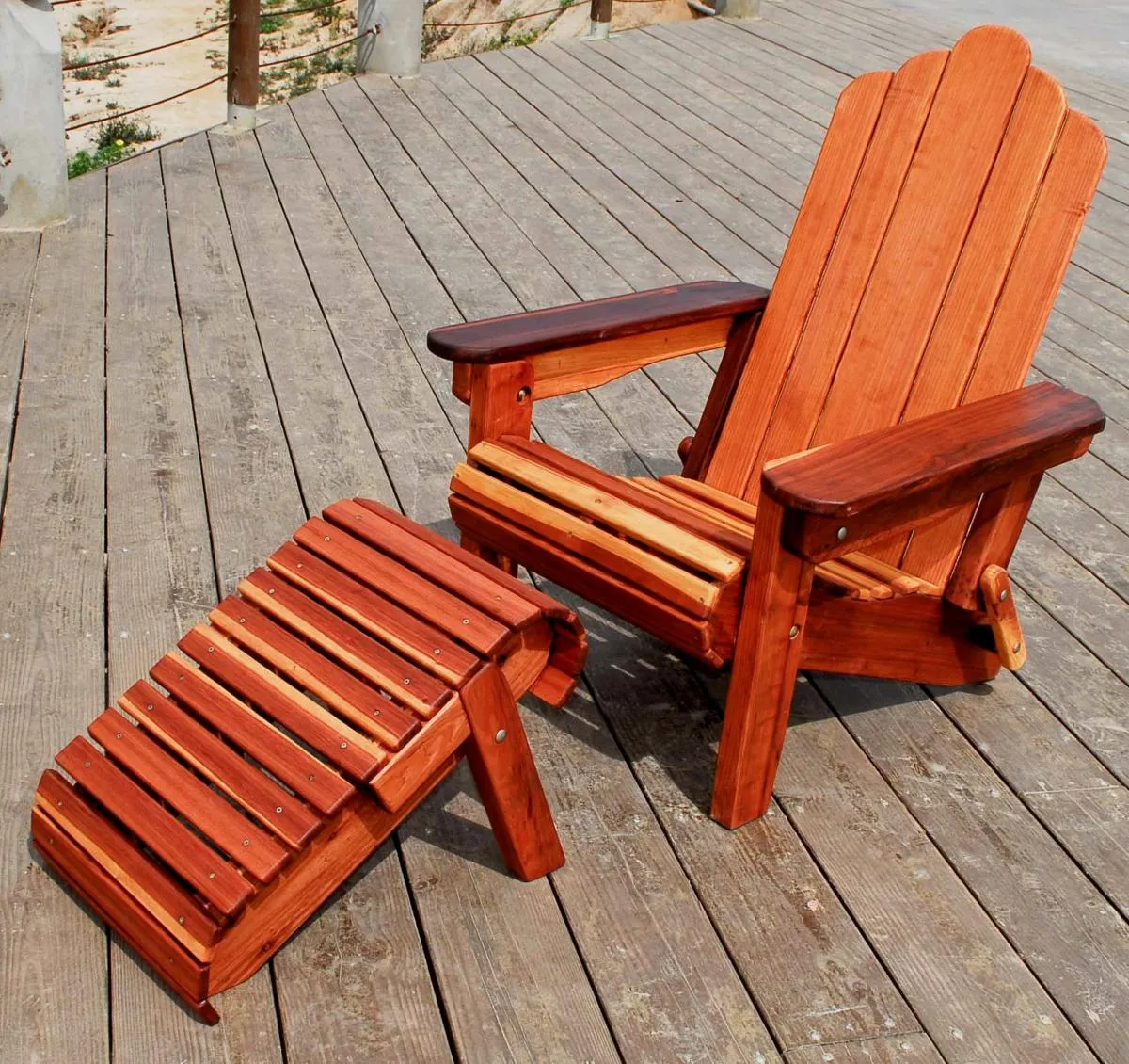 Adirondack Wooden Folding Chair