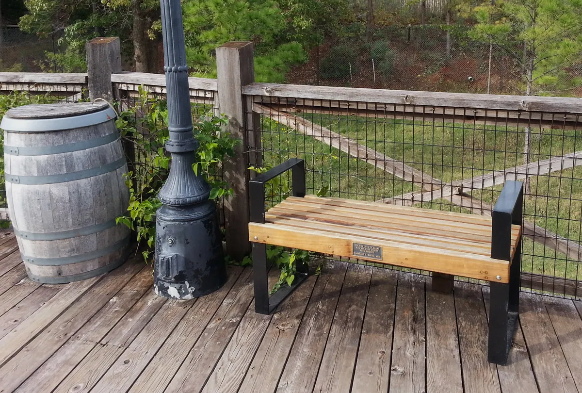 Alameda Wooden Bench