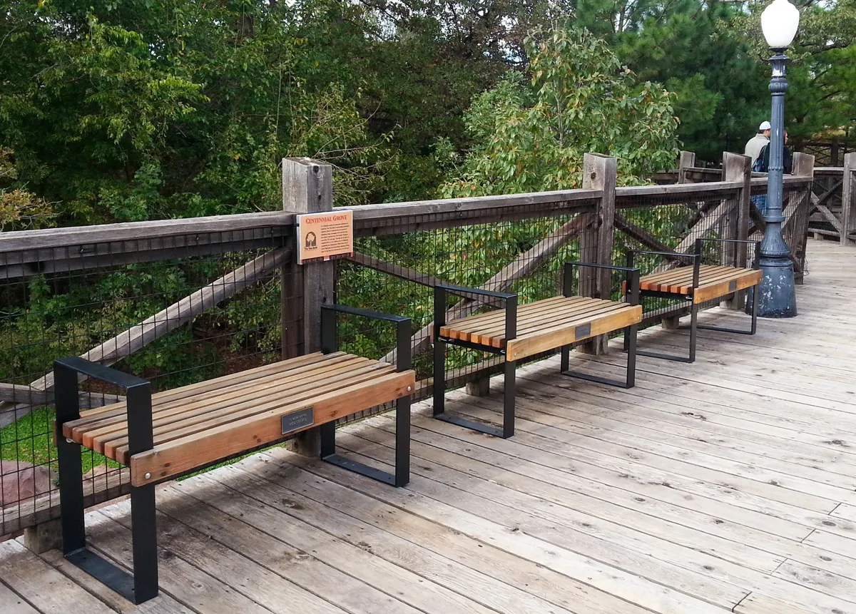 Alameda Wooden Bench