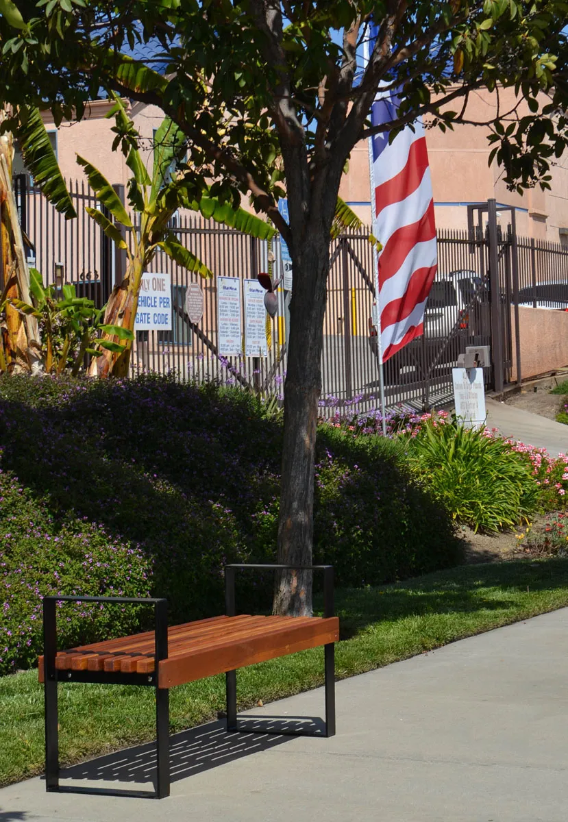 Alameda Wooden Bench