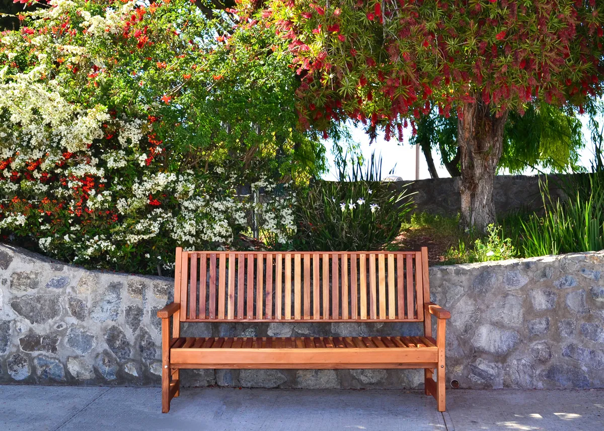 Annapolis Redwood Bench