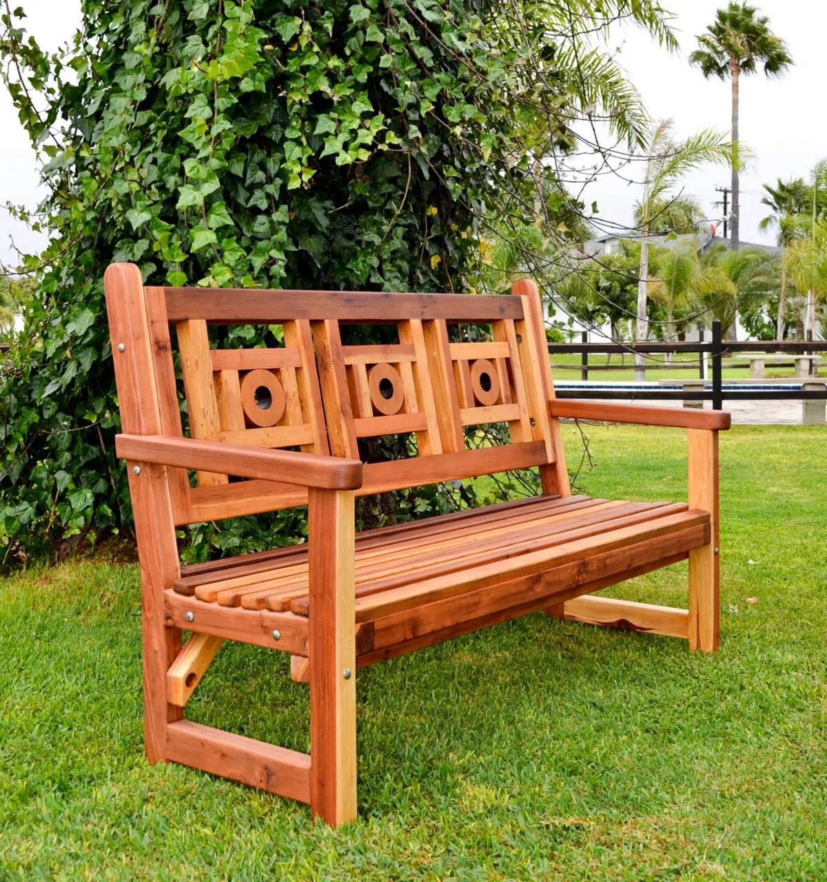 Caneel Bay Garden Bench