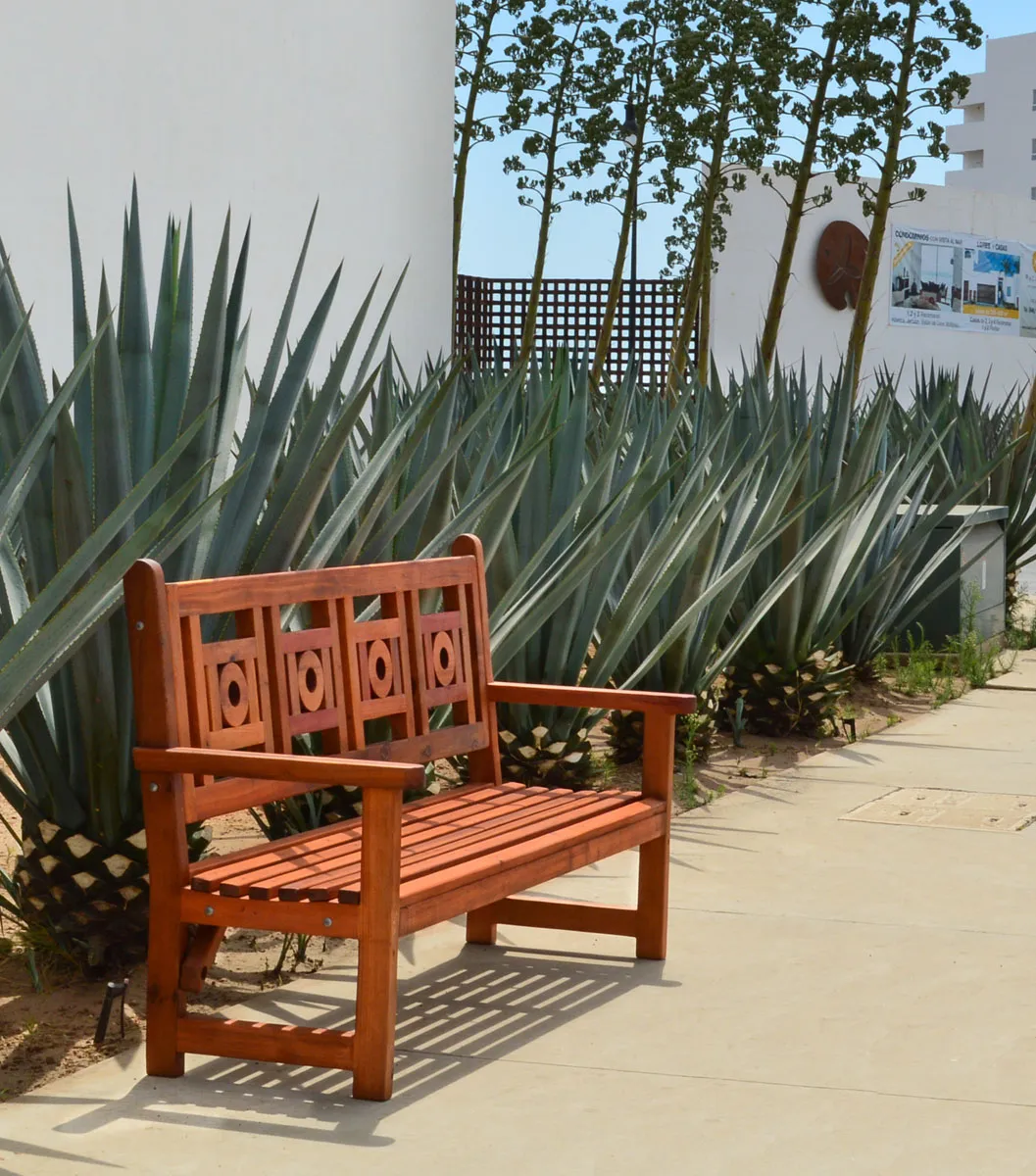 Caneel Bay Garden Bench