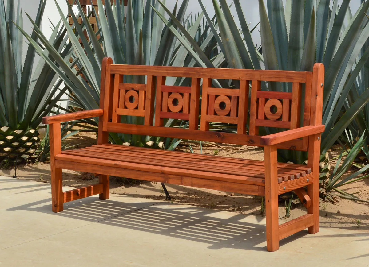 Caneel Bay Garden Bench