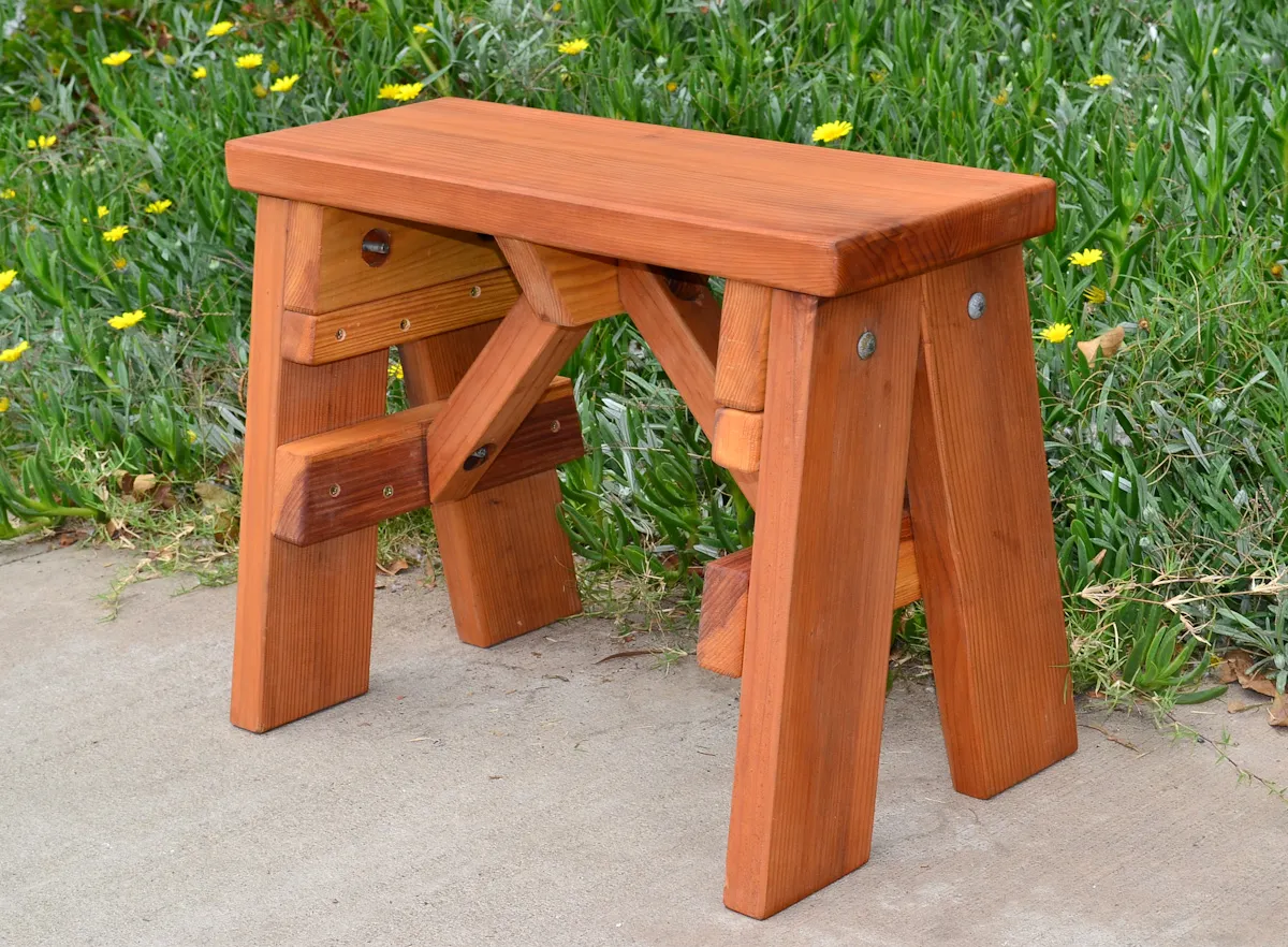 Classic Wooden Picnic Bench