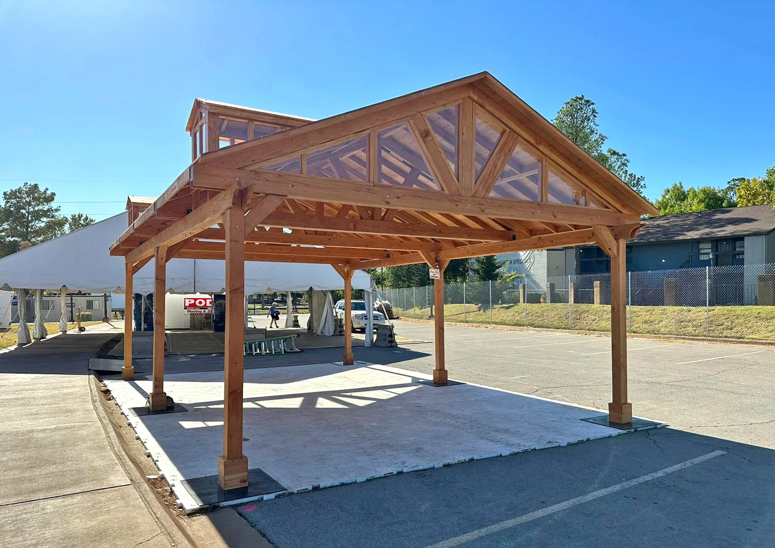 Custom Wood Pavilion Kits