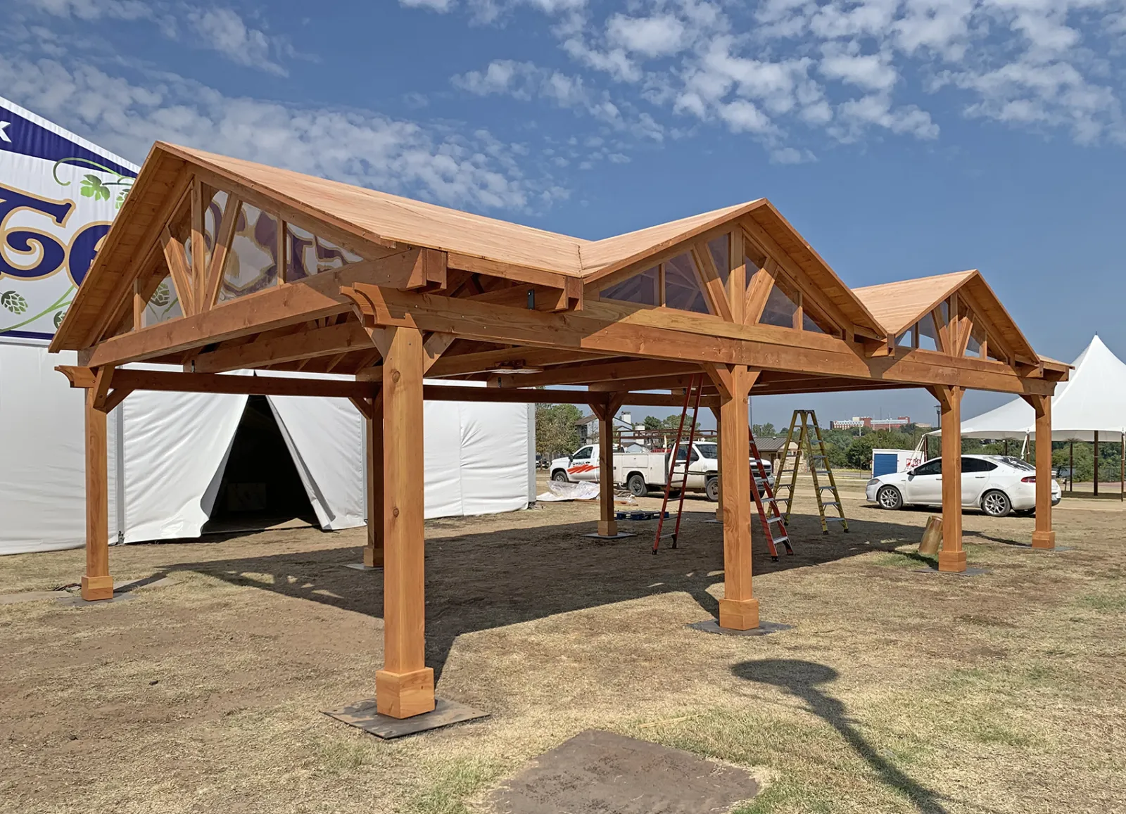 Custom Wood Pavilion Kits