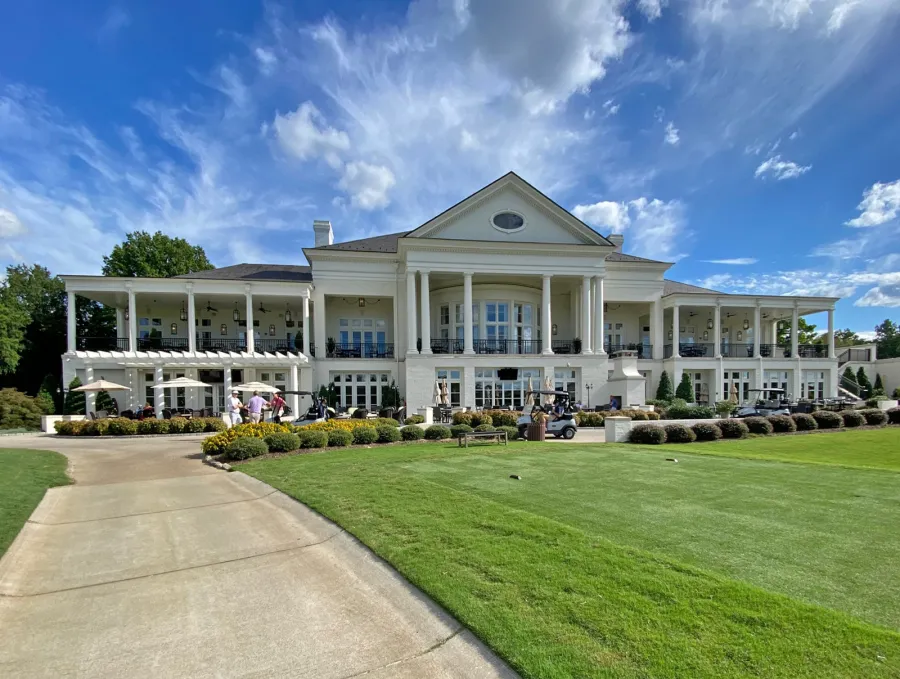 Custom Garden Pergola. Pergolas Installed in a Country Club in North Carolina.