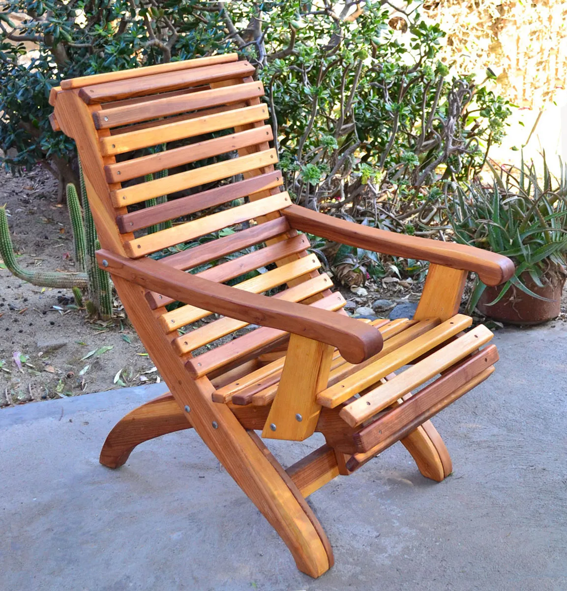 Ensenada Wood Easy Chair