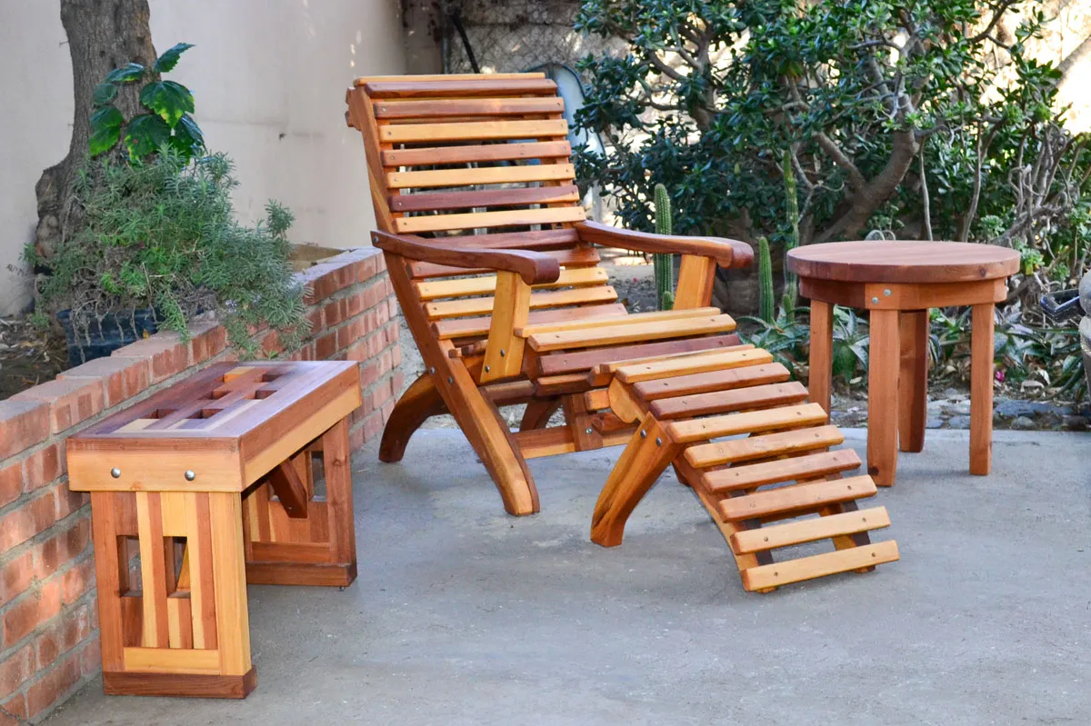 Ensenada Wood Easy Chair