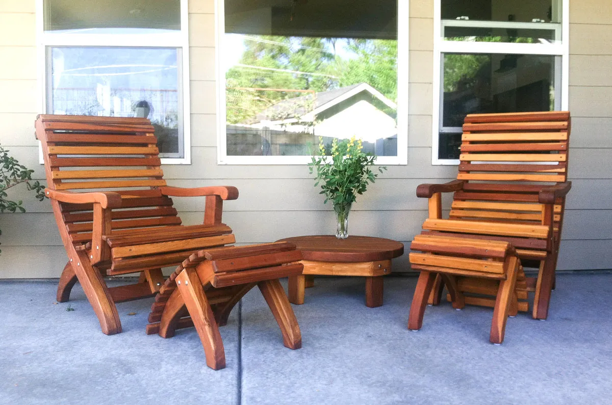 Ensenada Wood Easy Chair