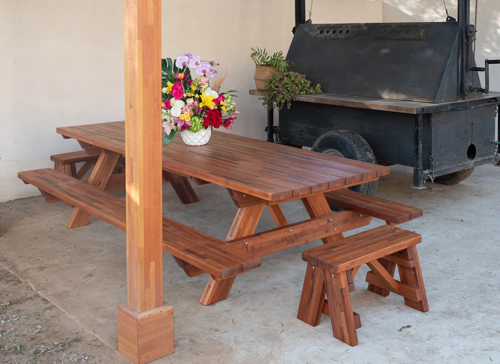 Forever Picnic Tables (Attached Benches)