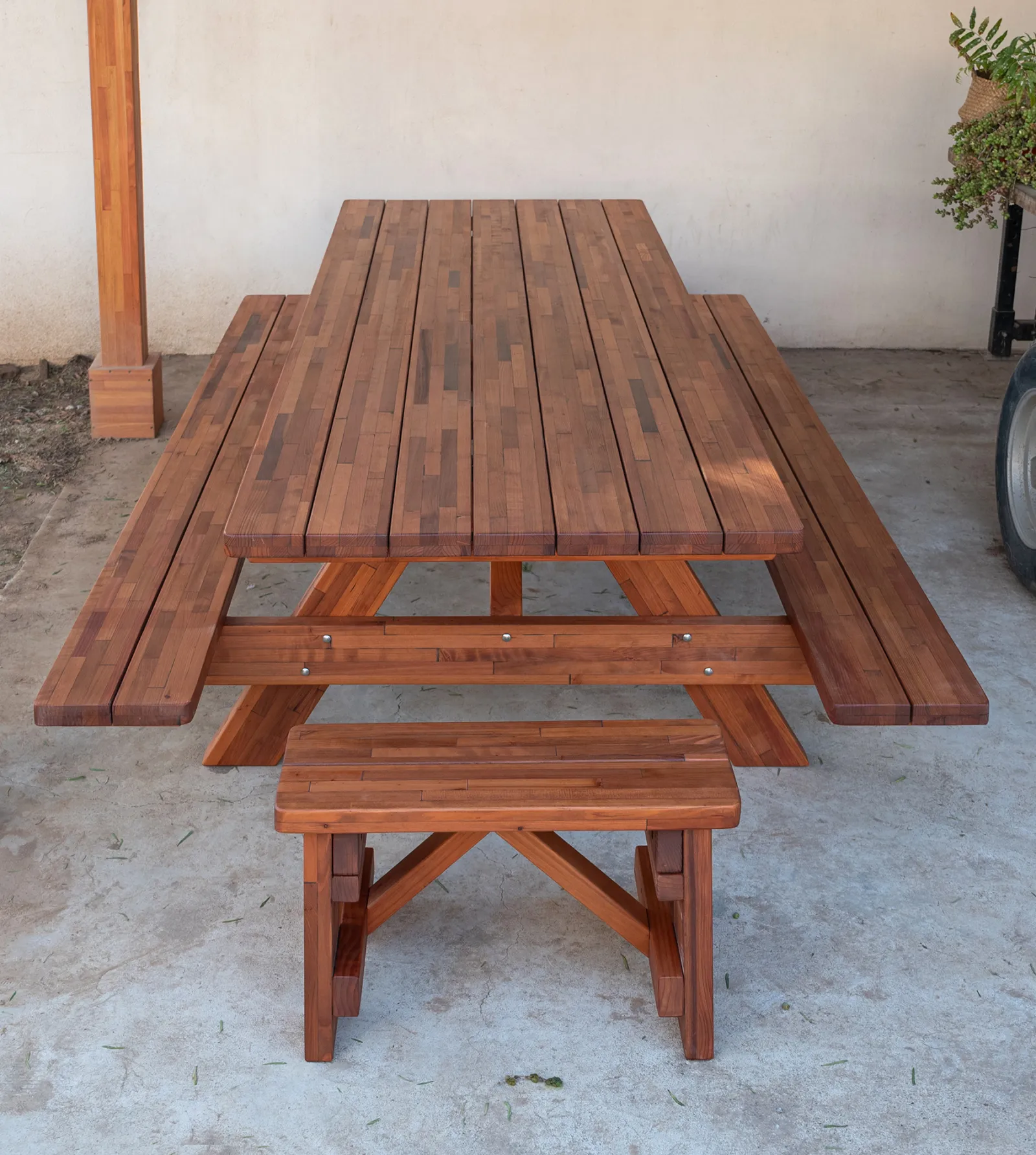 Forever Picnic Tables (Attached Benches)