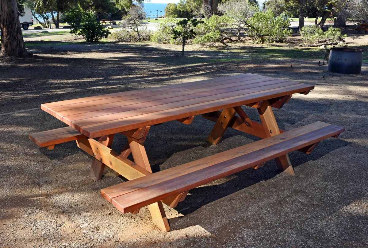 Forever Picnic Tables (Attached Benches)