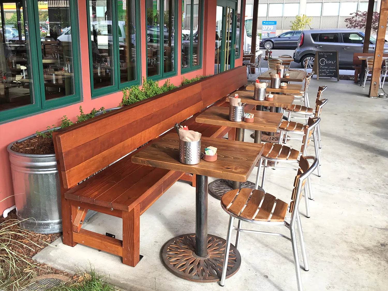 Fullback Wood Picnic Bench
